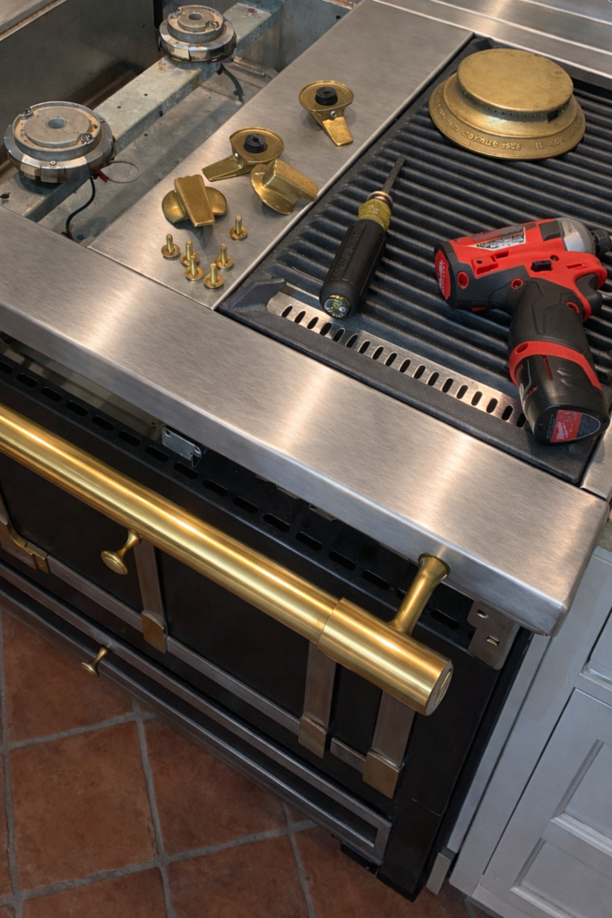 Image of repair in progress